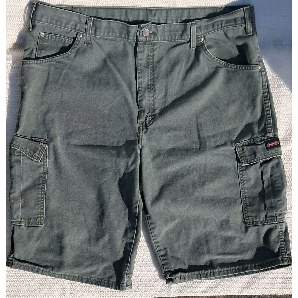 Dickies Cargo Shorts Men's 40 Relaxed Fit Workwear Long Jorts